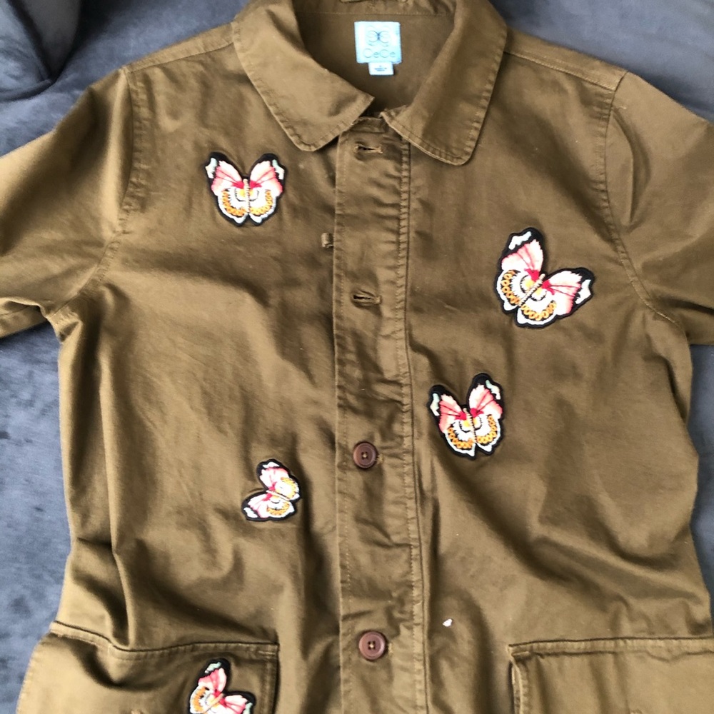 Ladies Size 8 Utility Jacket - image 1